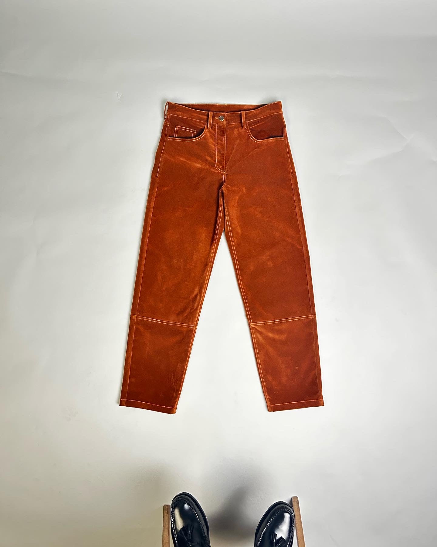 Limited Edition Velour Denim Trousers