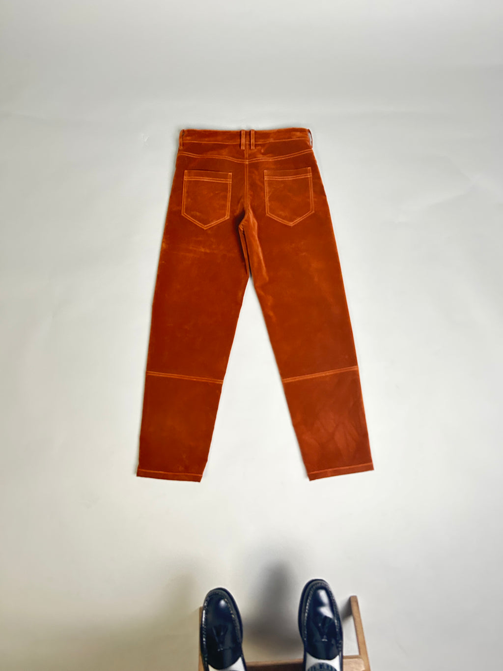 Limited Edition Velour Denim Trousers