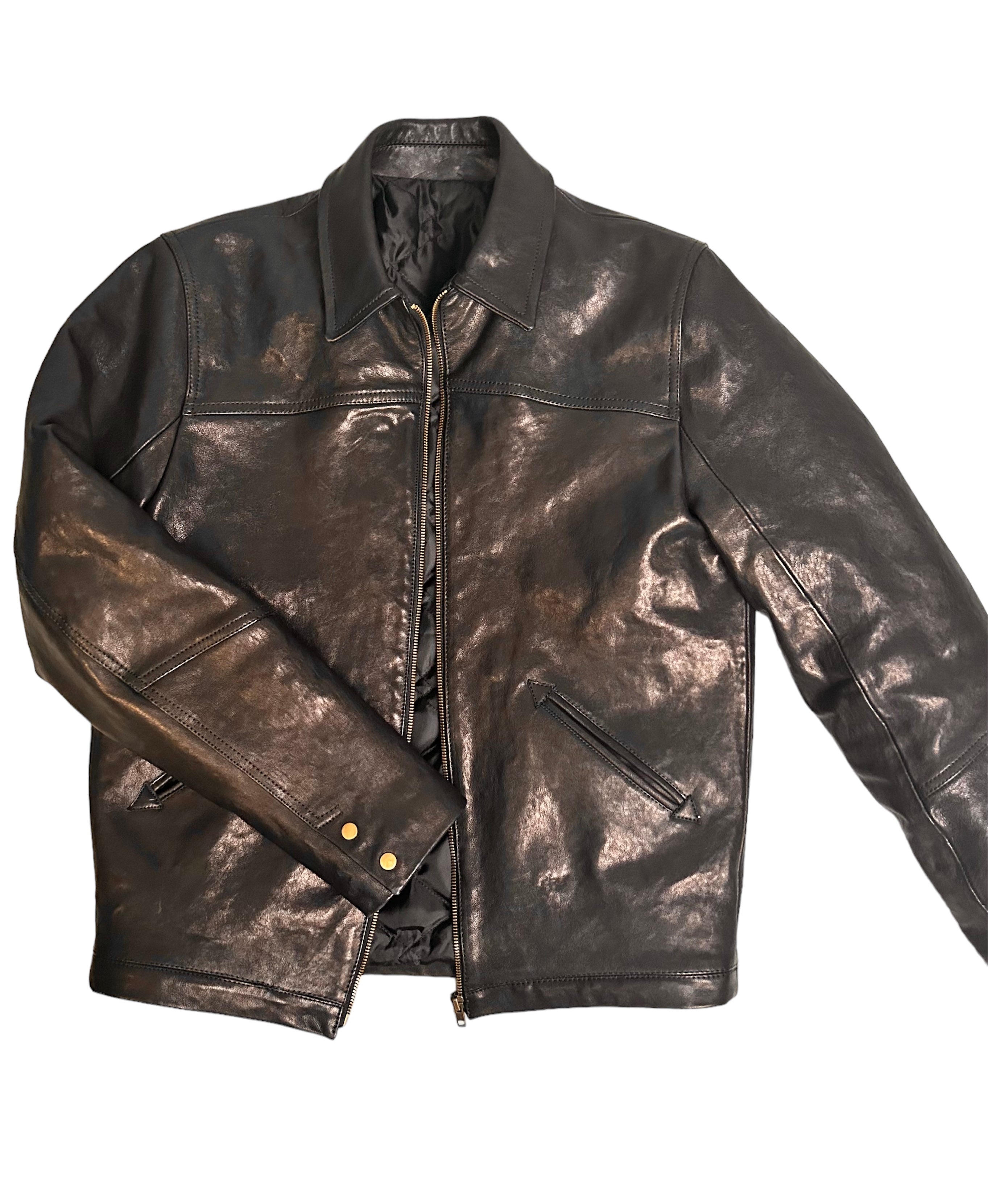 Nappa Leather Blouson Jacket